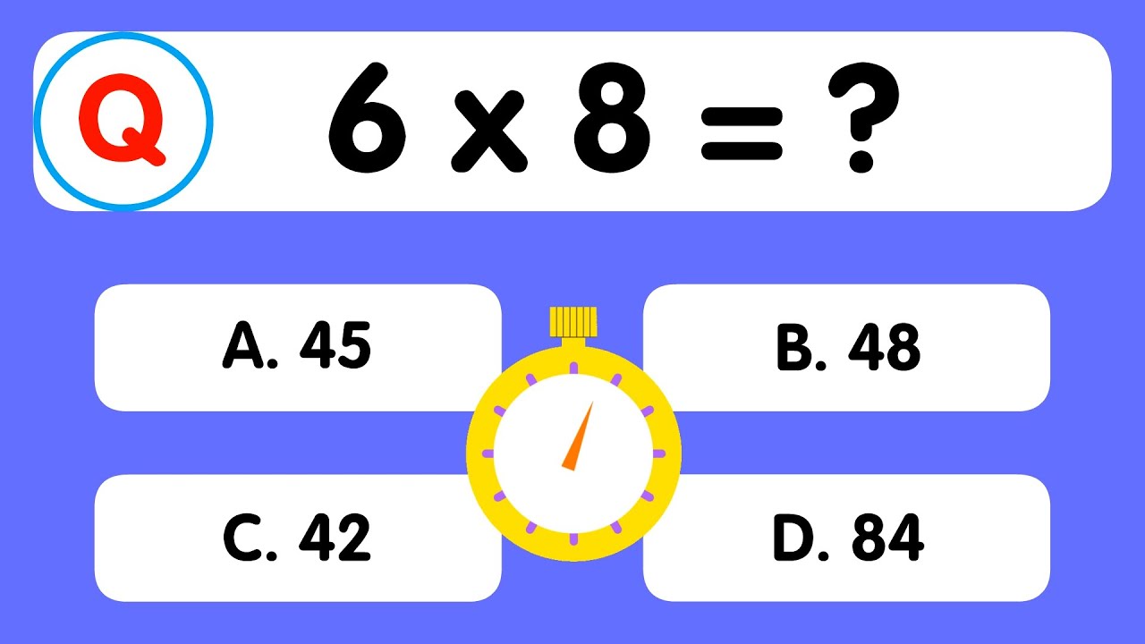 Timed-math-quiz